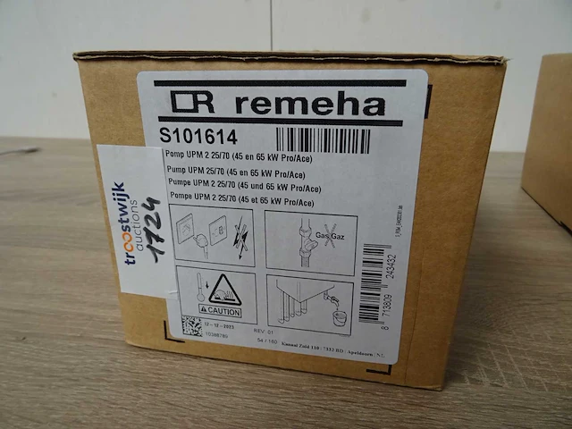 Remeha - upm 2 25/70 - circulatiepomp - afbeelding 2 van  2