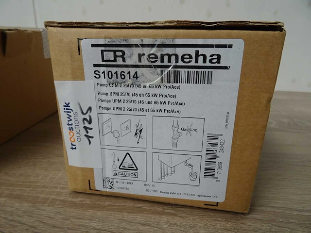 Remeha - upm 2 25/70 - circulatiepomp - afbeelding 1 van  1