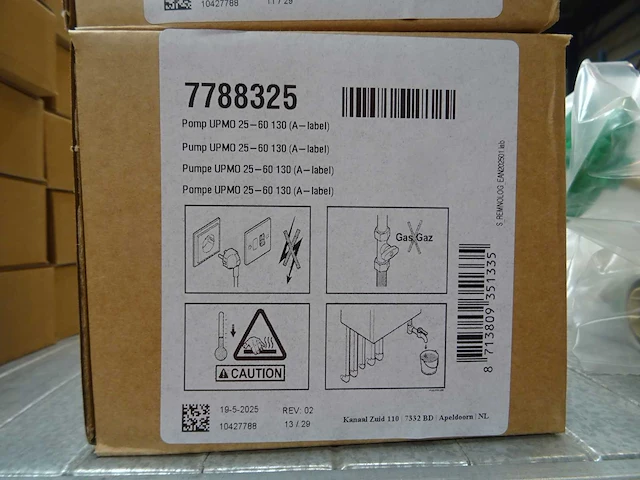 Remeha - upmo 25-60 130 - pomp - afbeelding 2 van  2