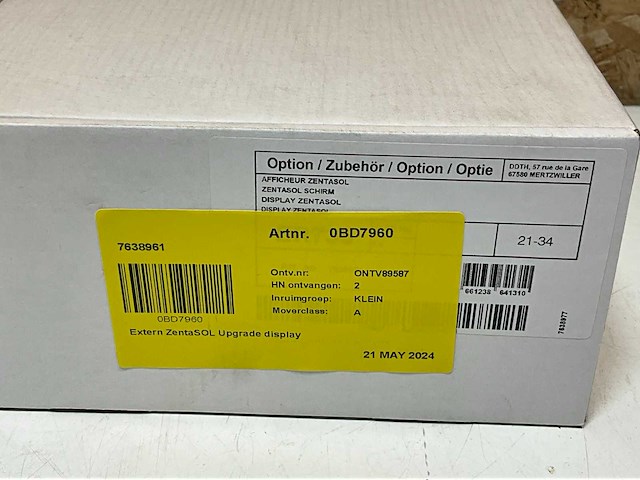 Remeha 7638961 extern zentasol upgrade display - afbeelding 4 van  4