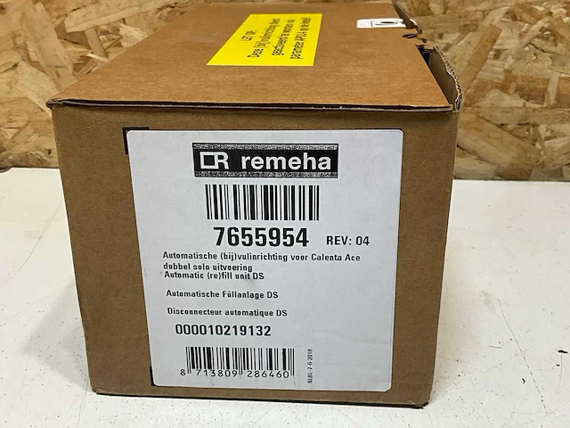 Remeha 7655954 automatische (bij)vulinrichting voor calenta ace dubbel solo - afbeelding 3 van  4