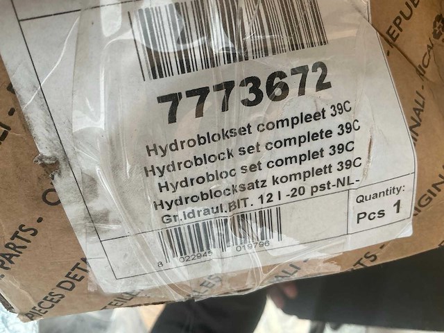 Remeha compleet 39c 7773672 hydroblokset - afbeelding 3 van  3