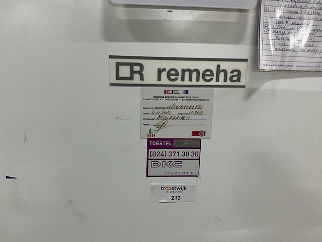 Remeha cwh 120/300 direct gestookte gas boiler - afbeelding 1 van  2