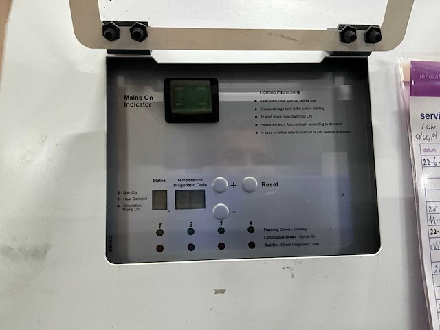 Remeha cwh 120/300 direct gestookte gas boiler - afbeelding 10 van  11