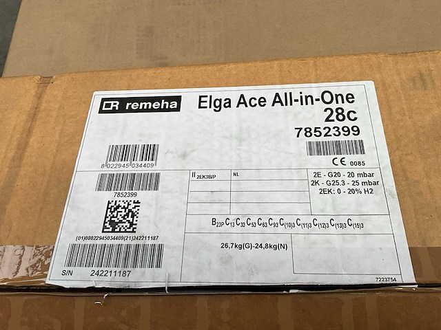 Remeha elga ace all-in-one 28c warmtepompset - afbeelding 5 van  5