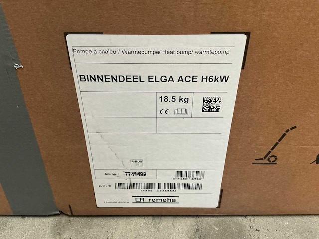 Remeha elga ace h6kw warmtepomp binnendeel - afbeelding 4 van  4