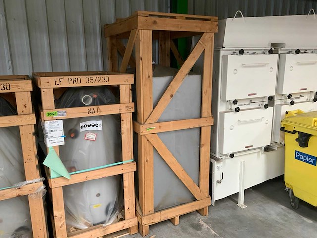 Remeha fsb malvern cwh 90.200 gasboiler 200 liter 91,6kw - afbeelding 2 van  3