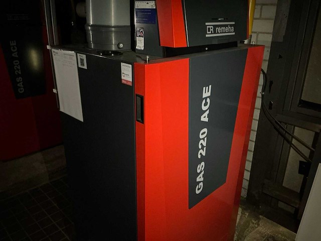 Remeha gas 220 ace 300 ketel installatie - afbeelding 18 van  18