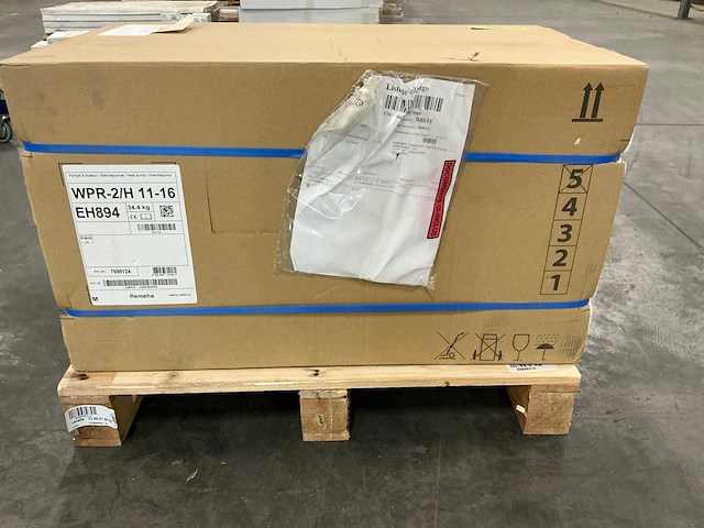 Remeha mercuria wpr-2/h 11-16 warmtepomp binnendeel - afbeelding 3 van  7