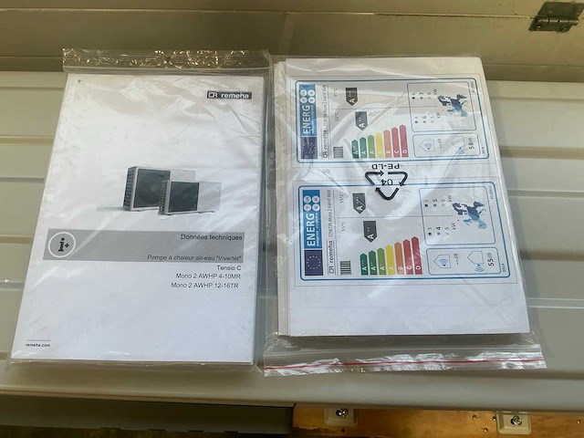 Remeha mono 2 awhp 6mr warmtepomp monoblok buitendeel - afbeelding 1 van  1