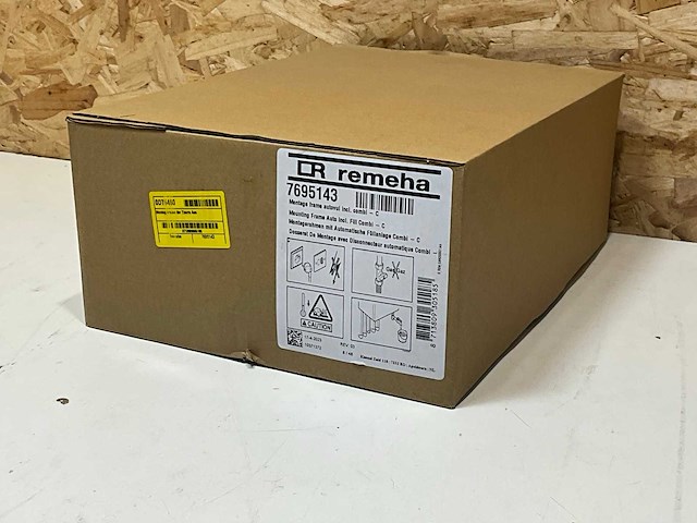 Remeha montageframe tbv tzerra ace incl. (bij)vulinrichting excl. leidingset (3x) - afbeelding 2 van  5