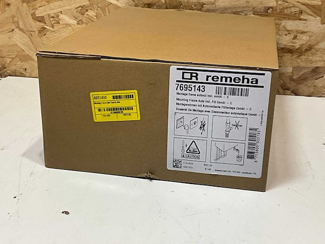 Remeha montageframe tbv tzerra ace incl. (bij)vulinrichting excl. leidingset (3x) - afbeelding 3 van  5