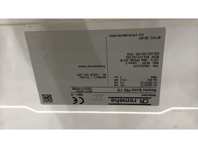 Remeha quinta pro ketel - afbeelding 5 van  5