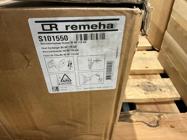 Remeha s101550 warmtewisselaar - afbeelding 2 van  4