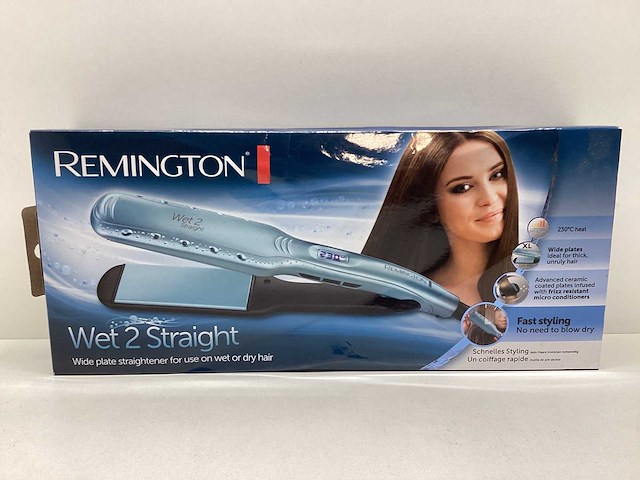 Remington - s7350 - wet 2 straight - stijltang - afbeelding 2 van  4