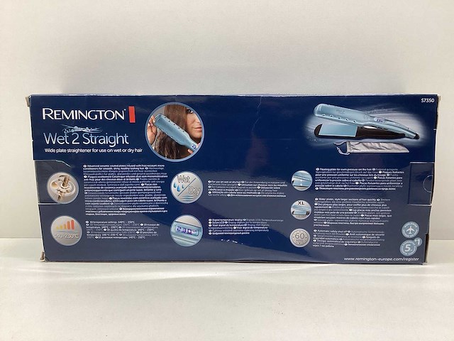 Remington - s7350 - wet 2 straight - stijltang - afbeelding 3 van  4