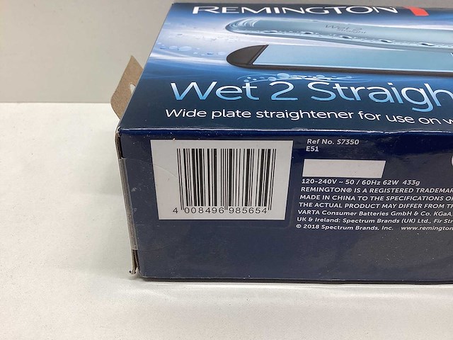 Remington - s7350 - wet 2 straight - stijltang - afbeelding 4 van  4