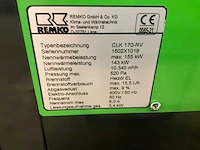 Remko - clk 170-rv - indirect gestookte heater 155 kw - afbeelding 7 van  15