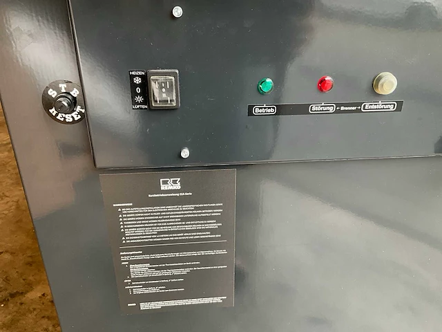 Remko - clk 170-rv - indirect gestookte heater 155 kw - afbeelding 8 van  15