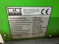 Remko atk25 indirect gestookte heater - afbeelding 3 van  3
