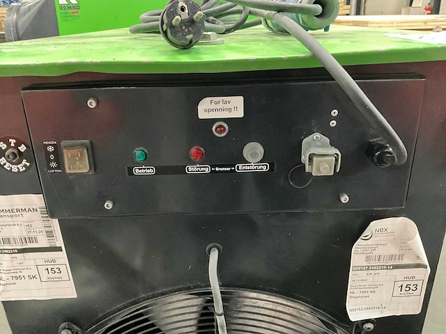 Remko clk 70 heater - afbeelding 7 van  9