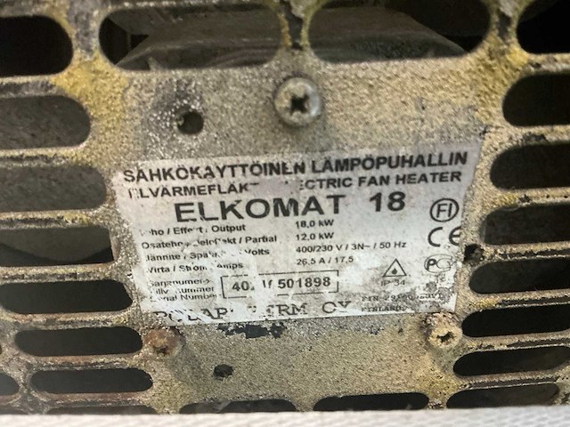 Remko elkomat18 heater (4x) - afbeelding 5 van  5