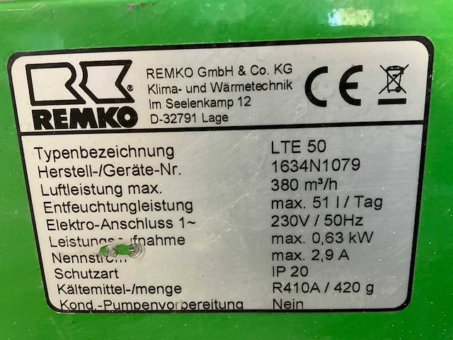 Remko lt 50 bouwdroger (2x) - afbeelding 9 van  9