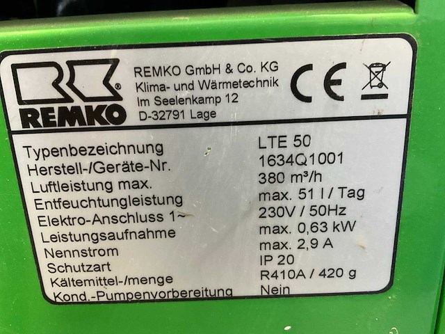 Remko lt 50 bouwdroger (2x) - afbeelding 9 van  9