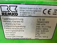 Remko lt 50 bouwdroger (2x) - afbeelding 8 van  9