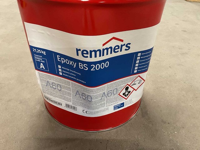 Remmers epoxy bs 2000 partij watergedragen 2k grondering - afbeelding 3 van  6