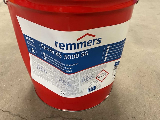 Remmers epoxy bs 3000 sg partij watergedragen 2k gepigmenteerde zijdeglanzende sealer - afbeelding 3 van  6