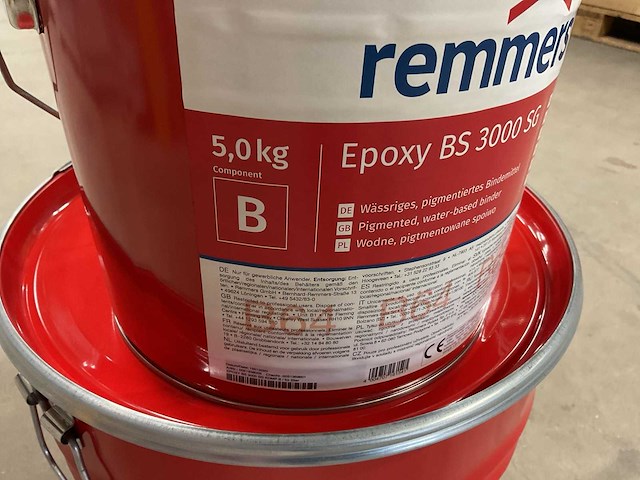 Remmers epoxy bs 3000 sg partij watergedragen 2k gepigmenteerde zijdeglanzende sealer - afbeelding 6 van  6