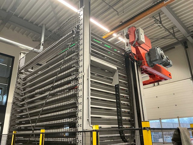 Remmert automatische opslagtoren voor plaatstaal met 20 lades + vacuümheffer - basic tower / basic storage system - afbeelding 6 van  34