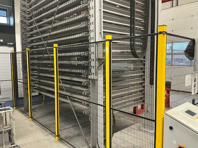 Remmert automatische opslagtoren voor plaatstaal met 20 lades + vacuümheffer - basic tower / basic storage system - afbeelding 7 van  34