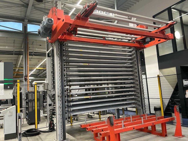 Remmert automatische opslagtoren voor plaatstaal met 20 lades + vacuümheffer - basic tower / basic storage system - afbeelding 12 van  34