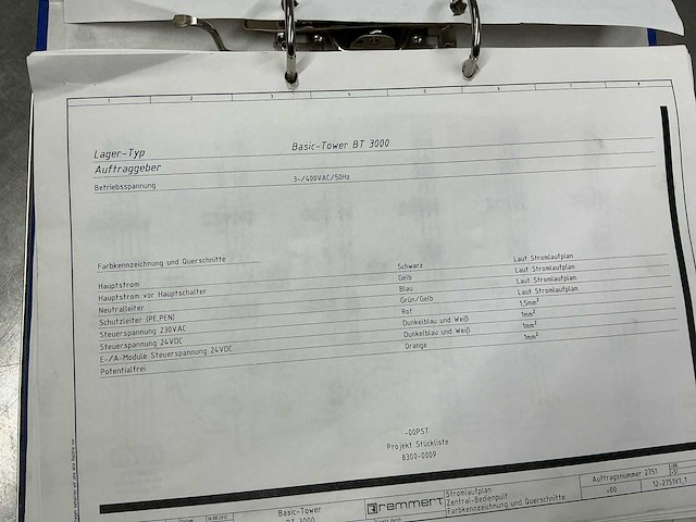 Remmert automatische opslagtoren voor plaatstaal met 20 lades + vacuümheffer - basic tower / basic storage system - afbeelding 25 van  34