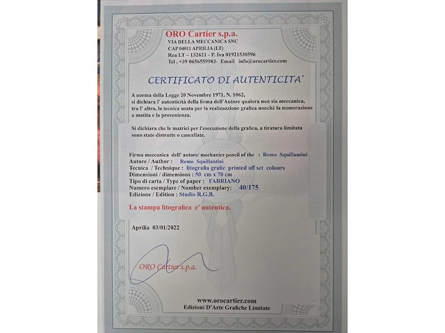 Remo squillantini - afbeelding 4 van  4