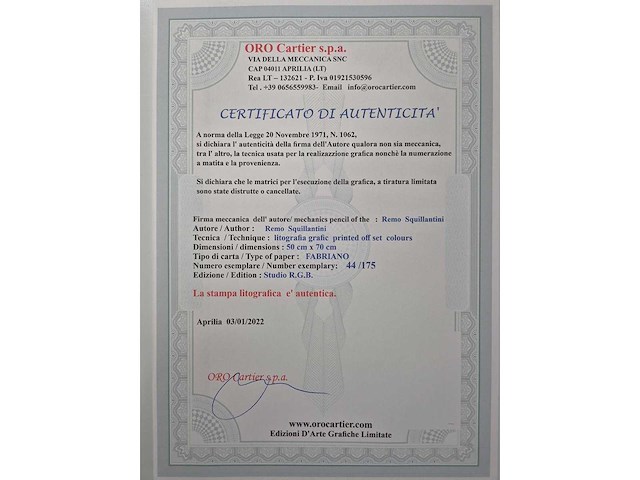Remo squillantini - afbeelding 4 van  4