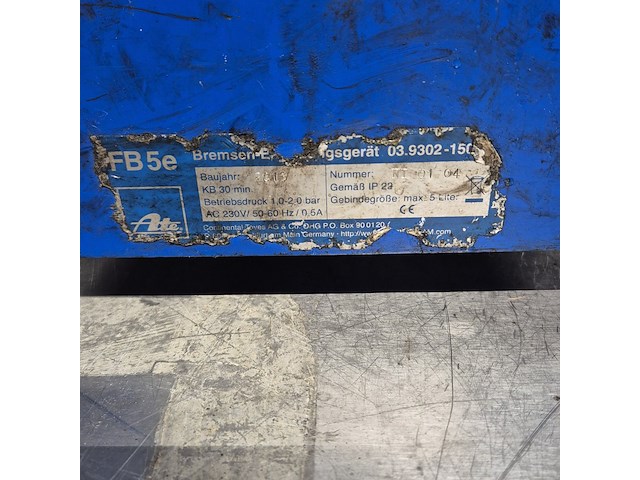 Remontluchtingsapparaat, ate, fb 5e, 2013 - afbeelding 6 van  8