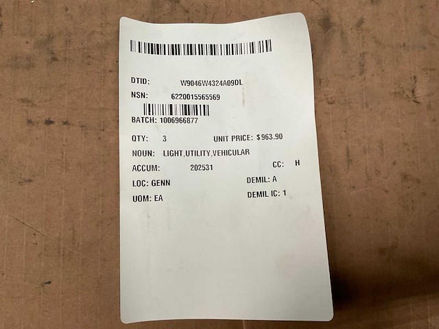 Removal swivel dome light - afbeelding 5 van  5