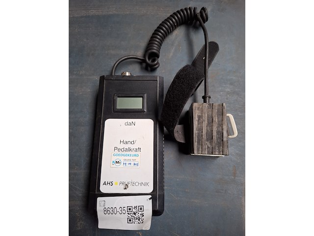 Rempedaalkrachtmeter, ahs, pkm pc, 2011 - afbeelding 1 van  4