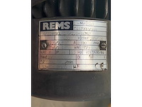Rems - 1998 - tornado 210 - draadsnijmachine - afbeelding 4 van  13
