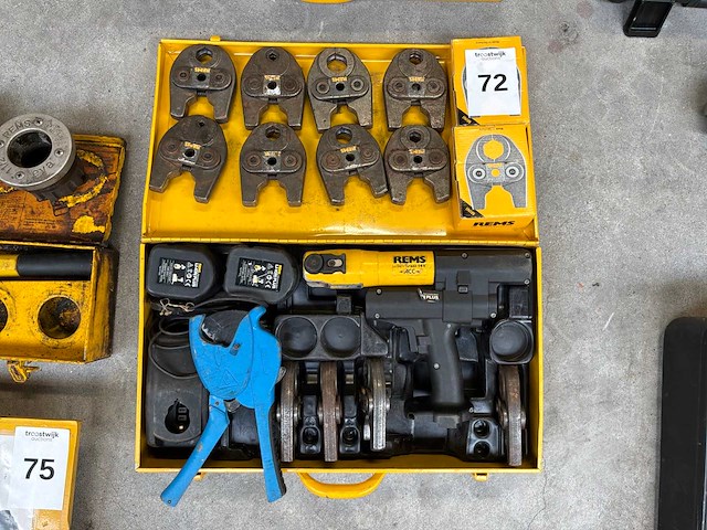 Rems 578001 accu persmachine - afbeelding 1 van  4