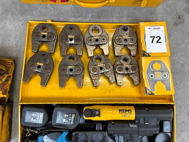 Rems 578001 accu persmachine - afbeelding 4 van  4