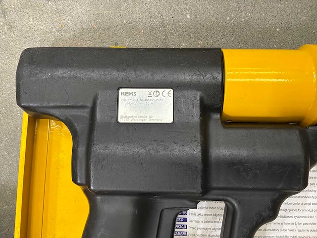 Rems akku-press 14v accuradiaalpers - afbeelding 3 van  7