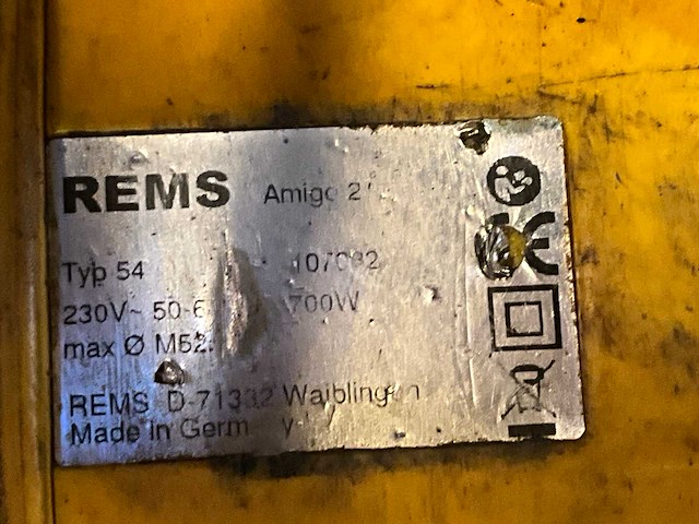 Rems amigo2 draadsnijmachine - afbeelding 6 van  6