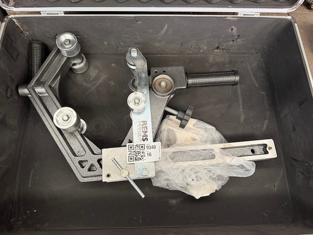 Rems curvo handpijpenbuiger/buiggereedschap in transportkoffer - afbeelding 2 van  3