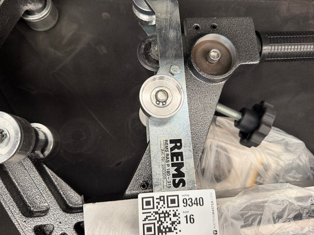 Rems curvo handpijpenbuiger/buiggereedschap in transportkoffer - afbeelding 3 van  3