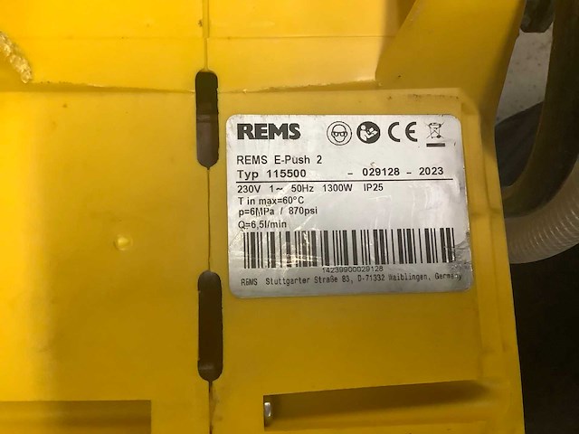 Rems e-push 2 afpersmachine - afbeelding 7 van  7