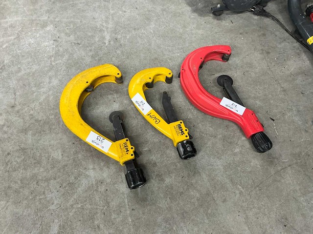 Rems en rothenberger pijpsnijder (3x) - afbeelding 1 van  4